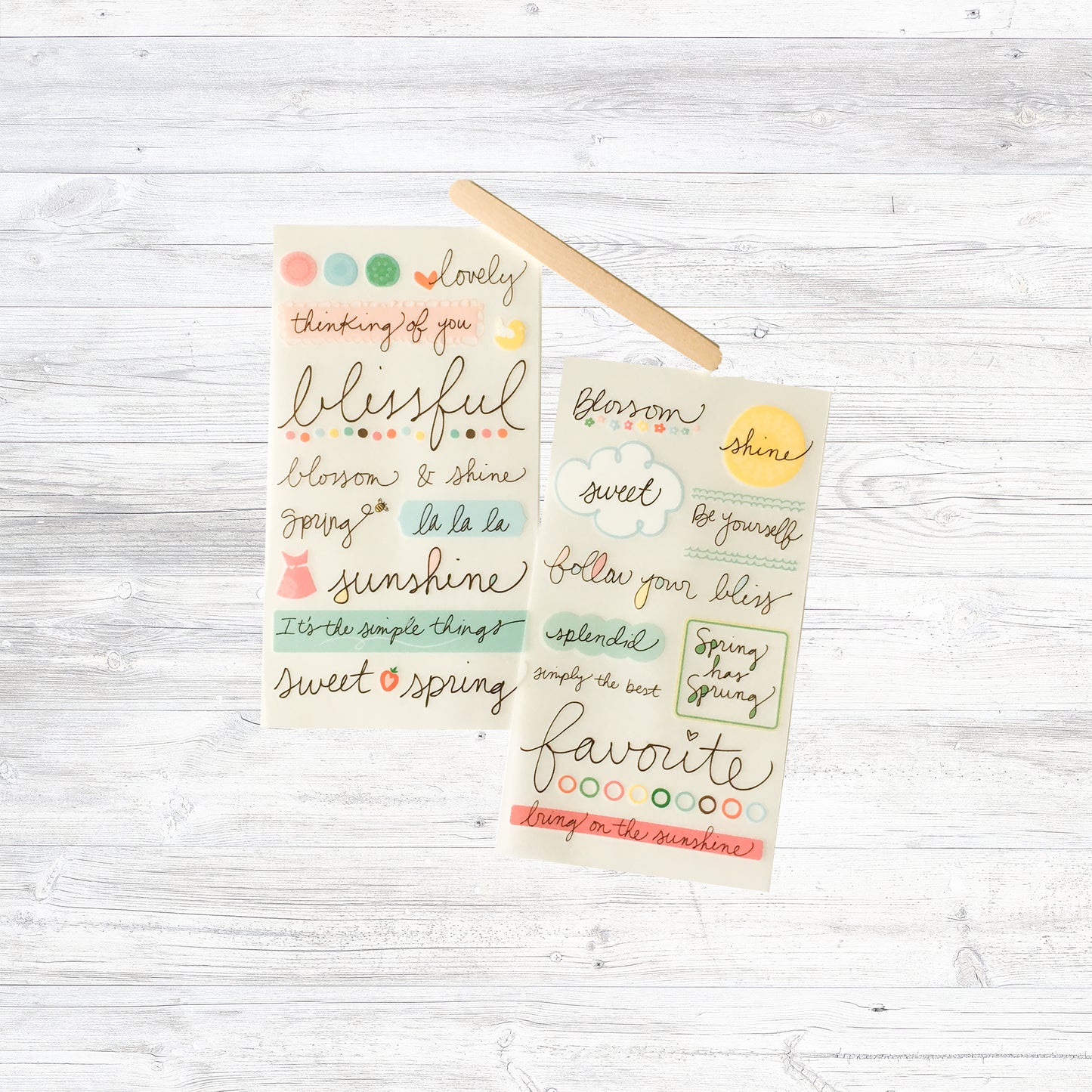 "A COLOURFUL DAY" POCKET KIT