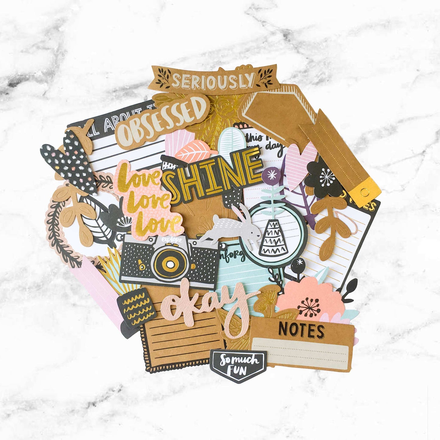 "CHOOSE TO SHINE" SCRAPBOOK KIT
