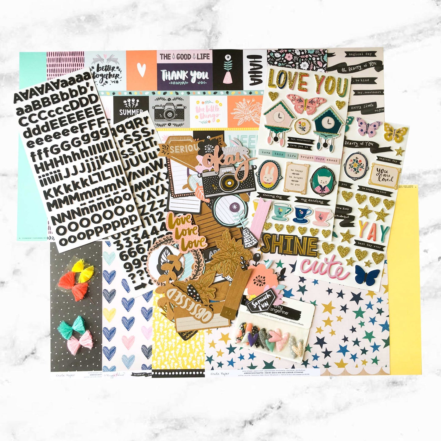 "CHOOSE TO SHINE" SCRAPBOOK KIT