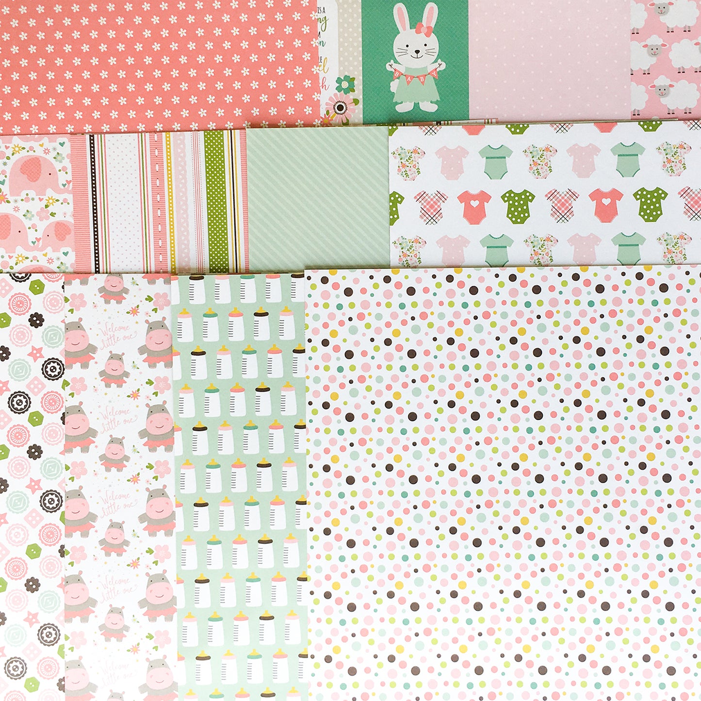 "IT'S A GIRL" SCRAPBOOK KIT