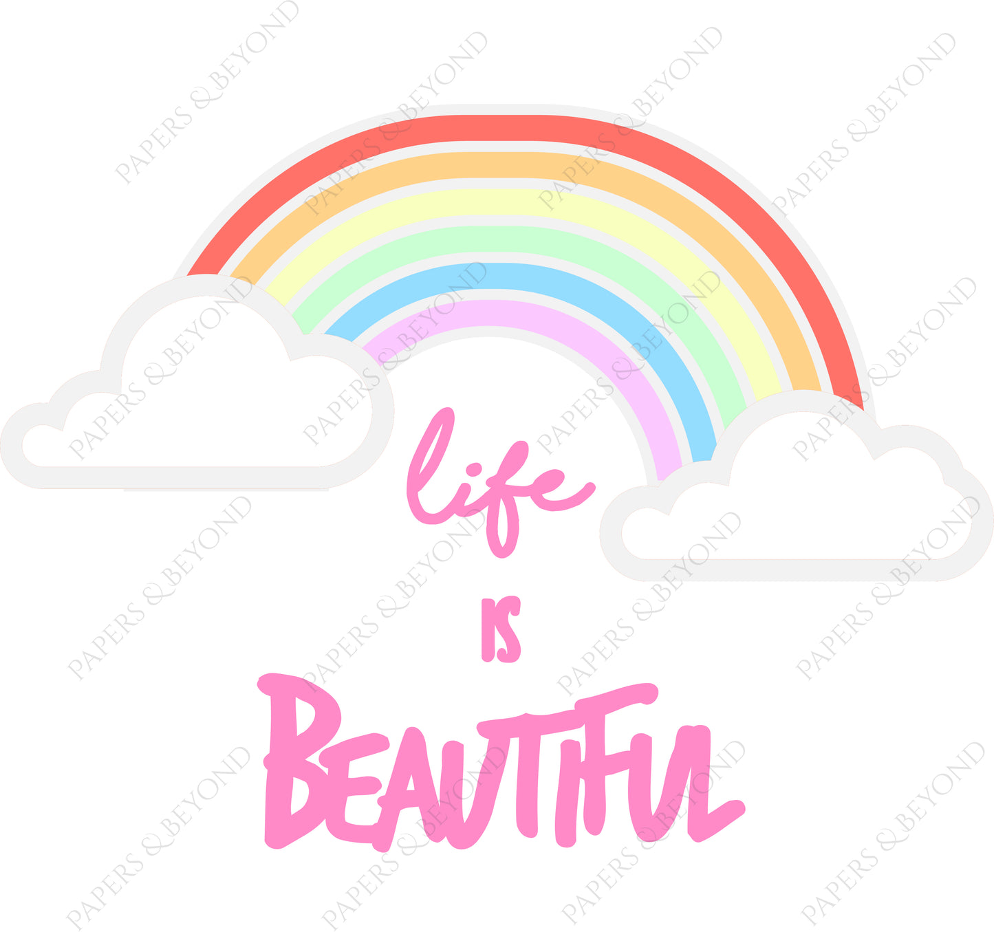 Chasing Rainbows - Cut File