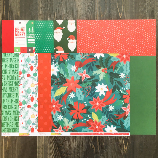 "CHRISTMAS JOY" SCRAPBOOK KIT