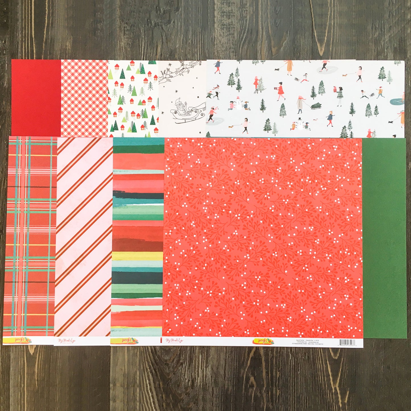 "CHRISTMAS JOY" SCRAPBOOK KIT