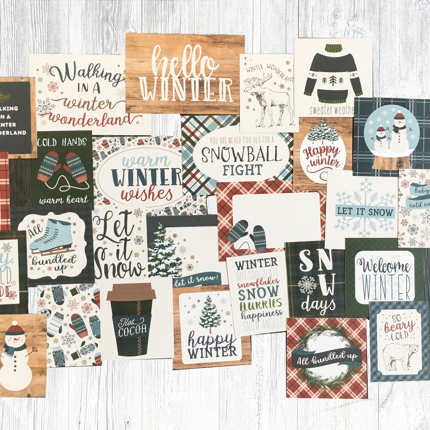 "HELLO WINTER" POCKET KIT
