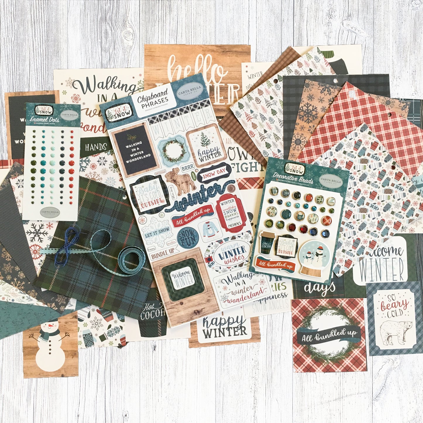 "HELLO WINTER" POCKET KIT