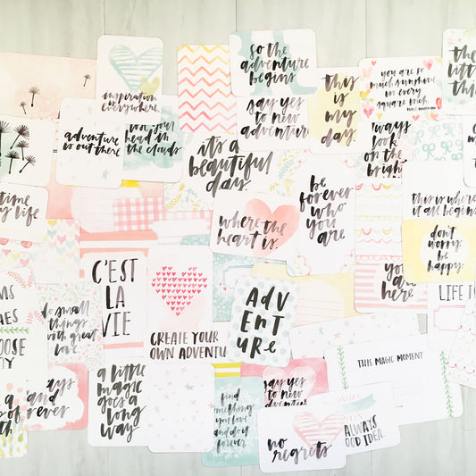 "HUGS & KISSES" POCKET KIT