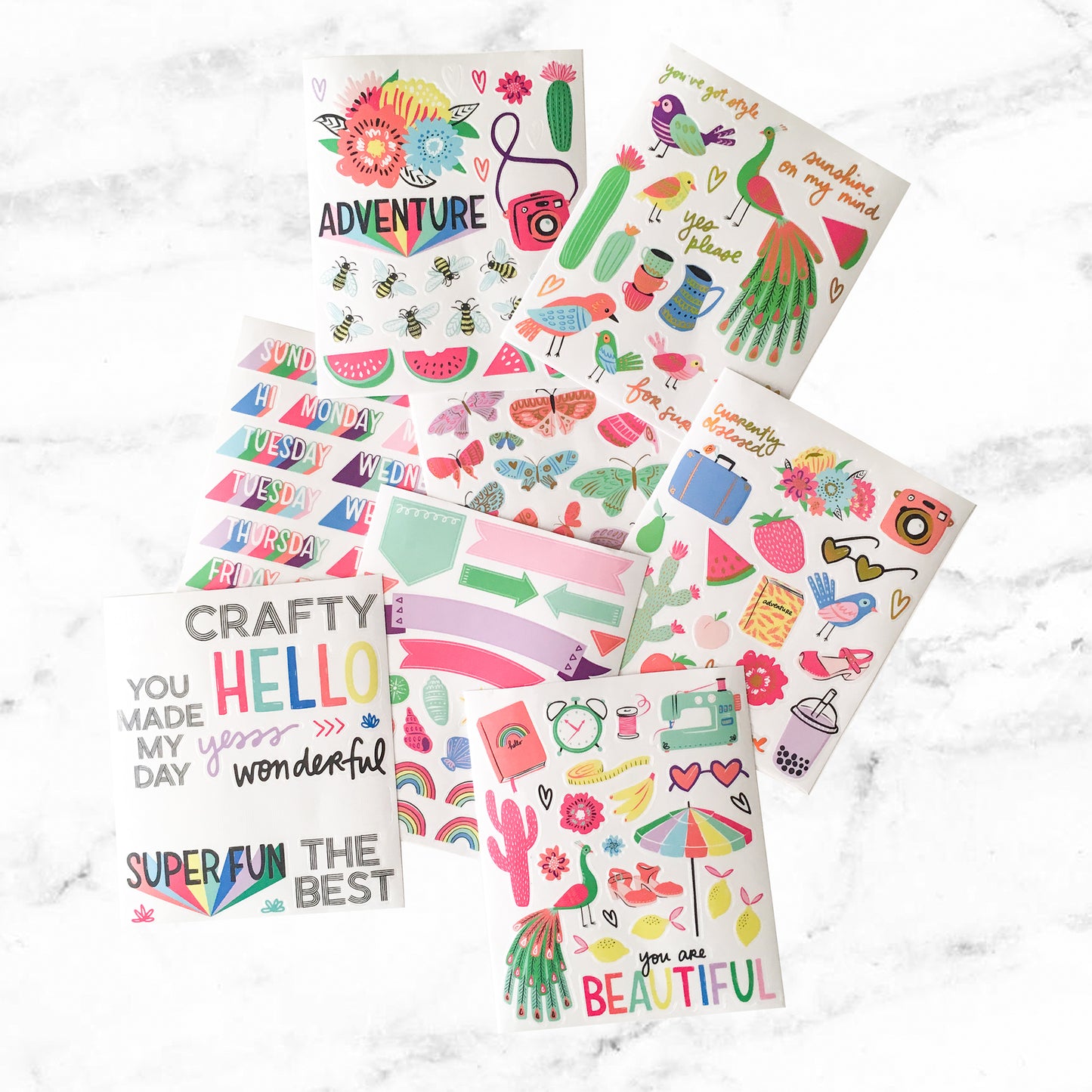"BRIGHTEN ME UP" SCRAPBOOK KIT