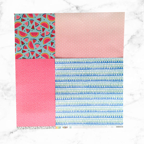 "BRIGHTEN ME UP" PATTERNED PAPER ADD-ON