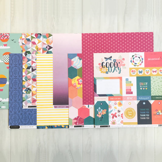 "LAUGHS & FUN" SCRAPBOOK KIT