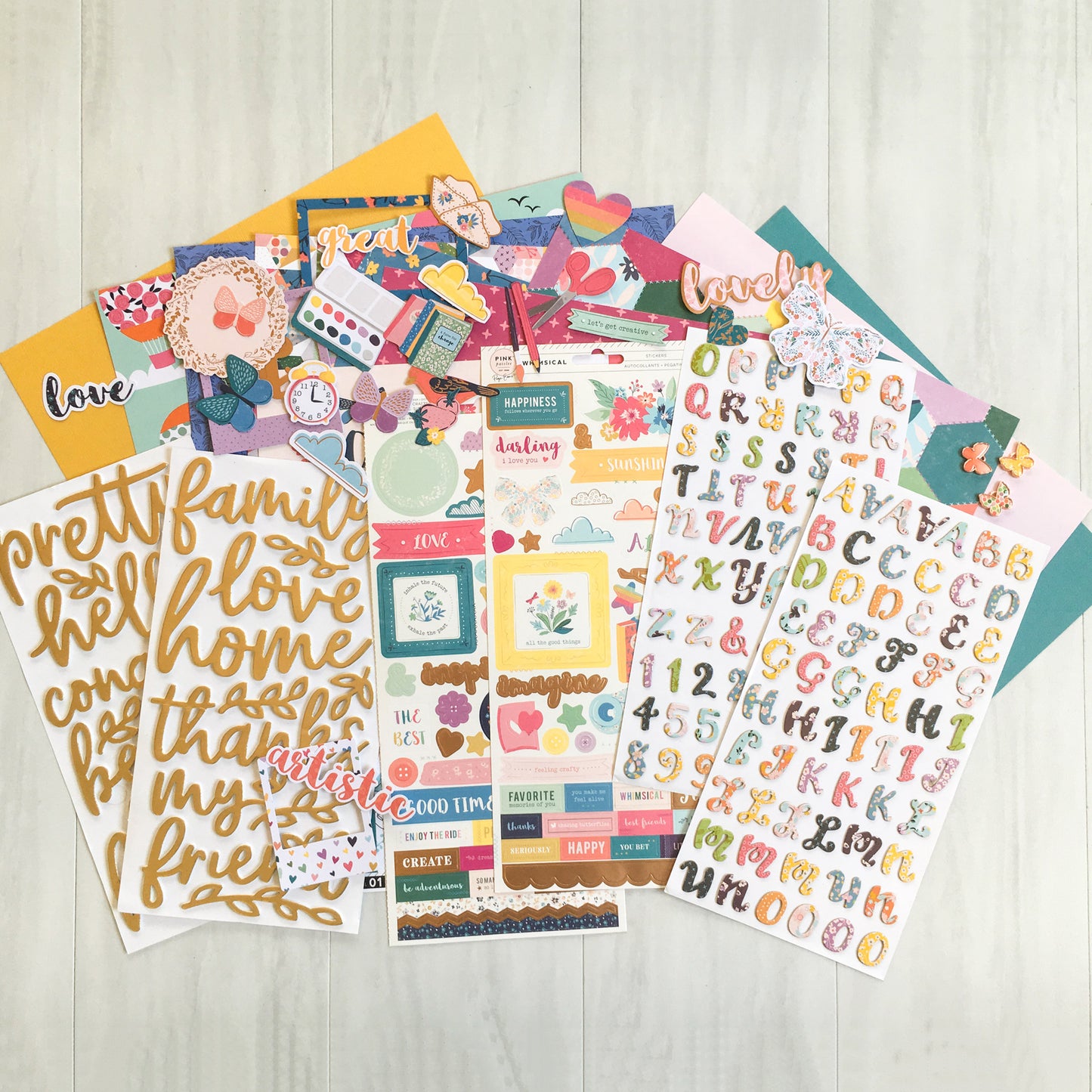 "LAUGHS & FUN" SCRAPBOOK KIT