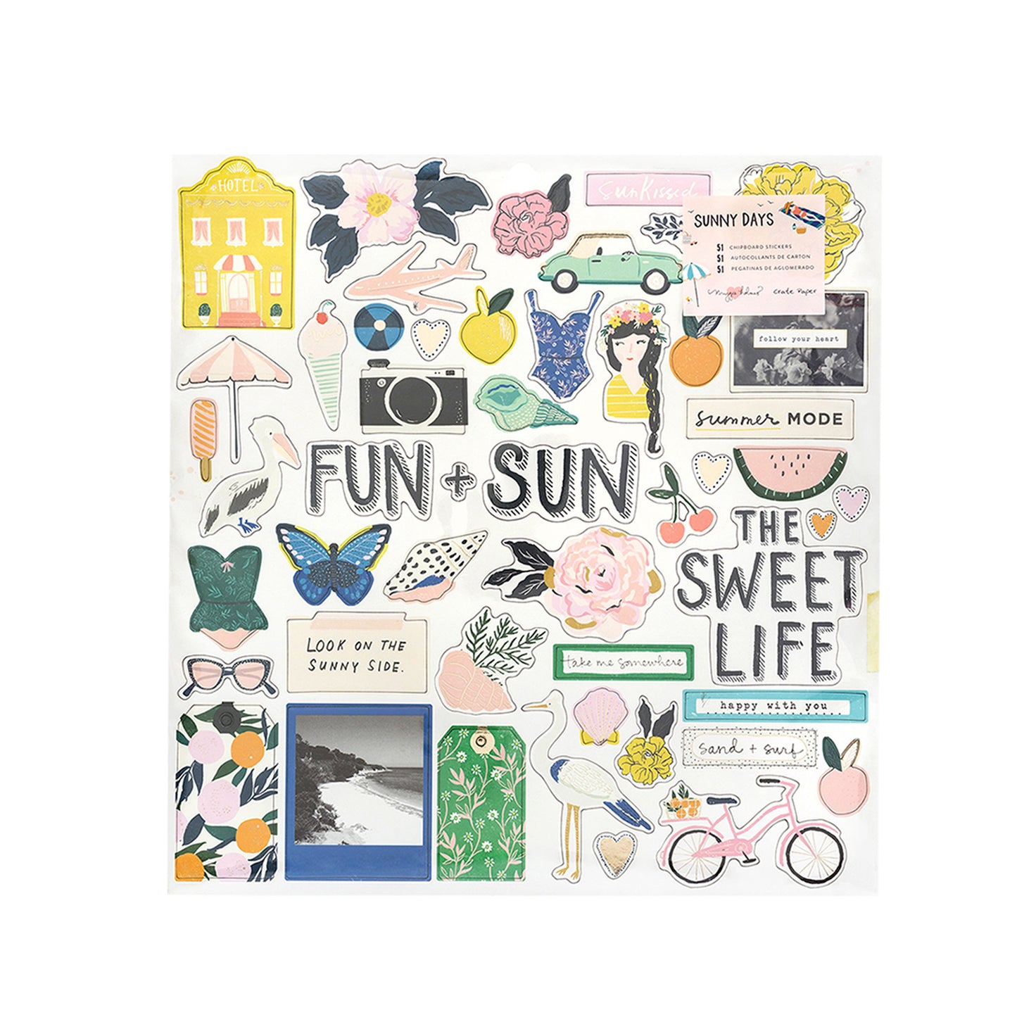 "ADVENTURE AWAITS" SCRAPBOOK KIT