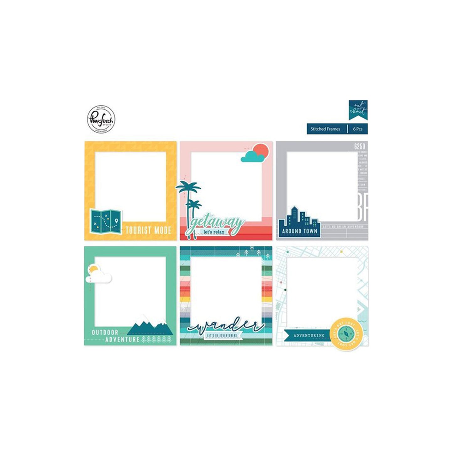 "ADVENTURE AWAITS" SCRAPBOOK KIT