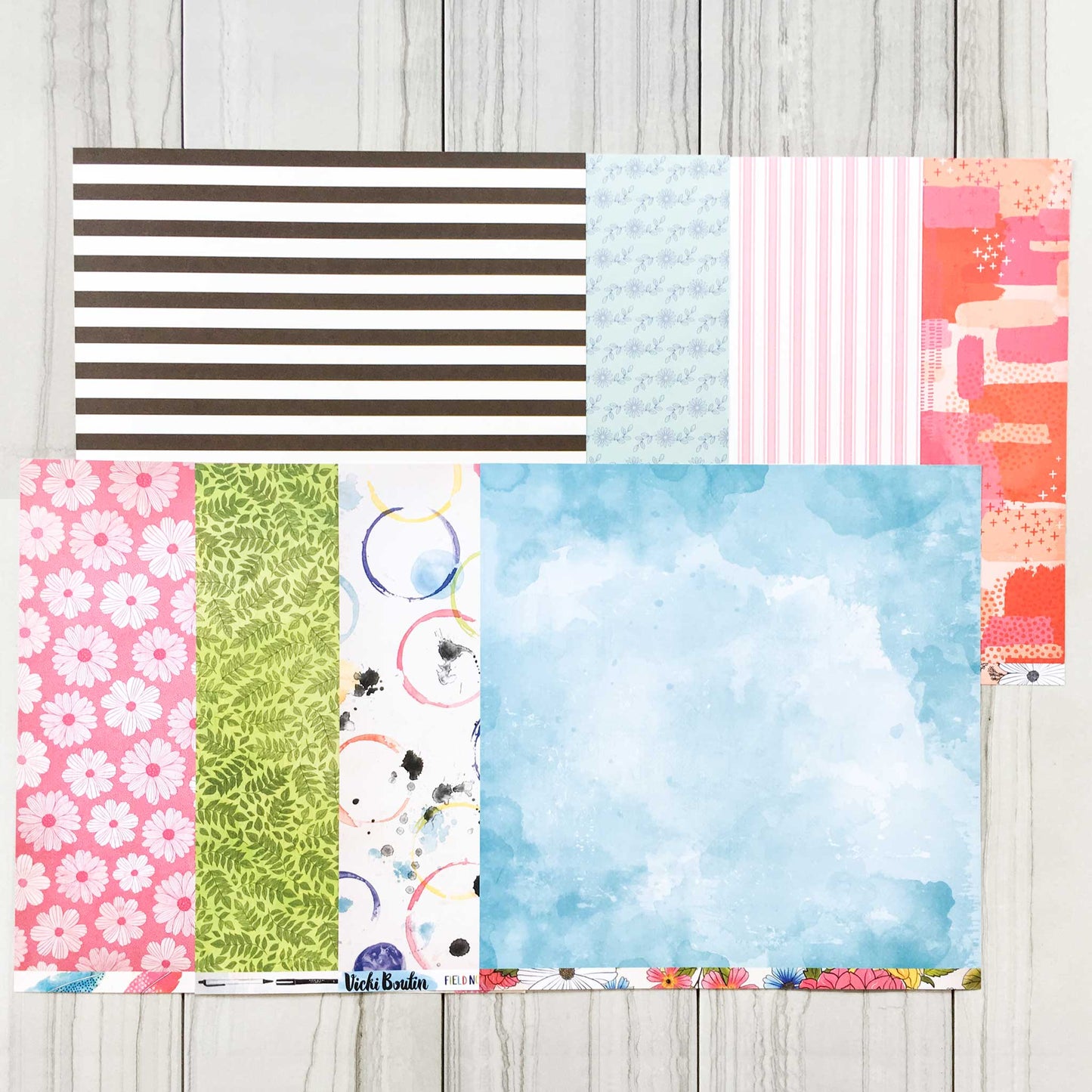 "FOLLOW YOUR BLISS" SCRAPBOOK KIT