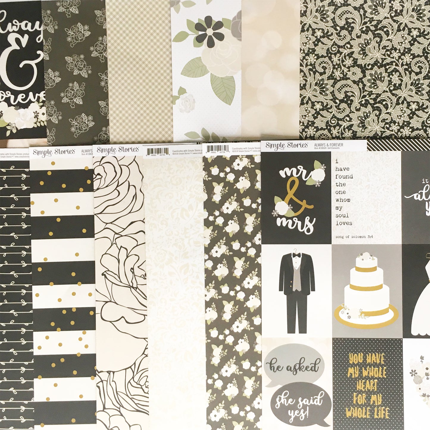 "FOREVER & EVER" SCRAPBOOK KIT