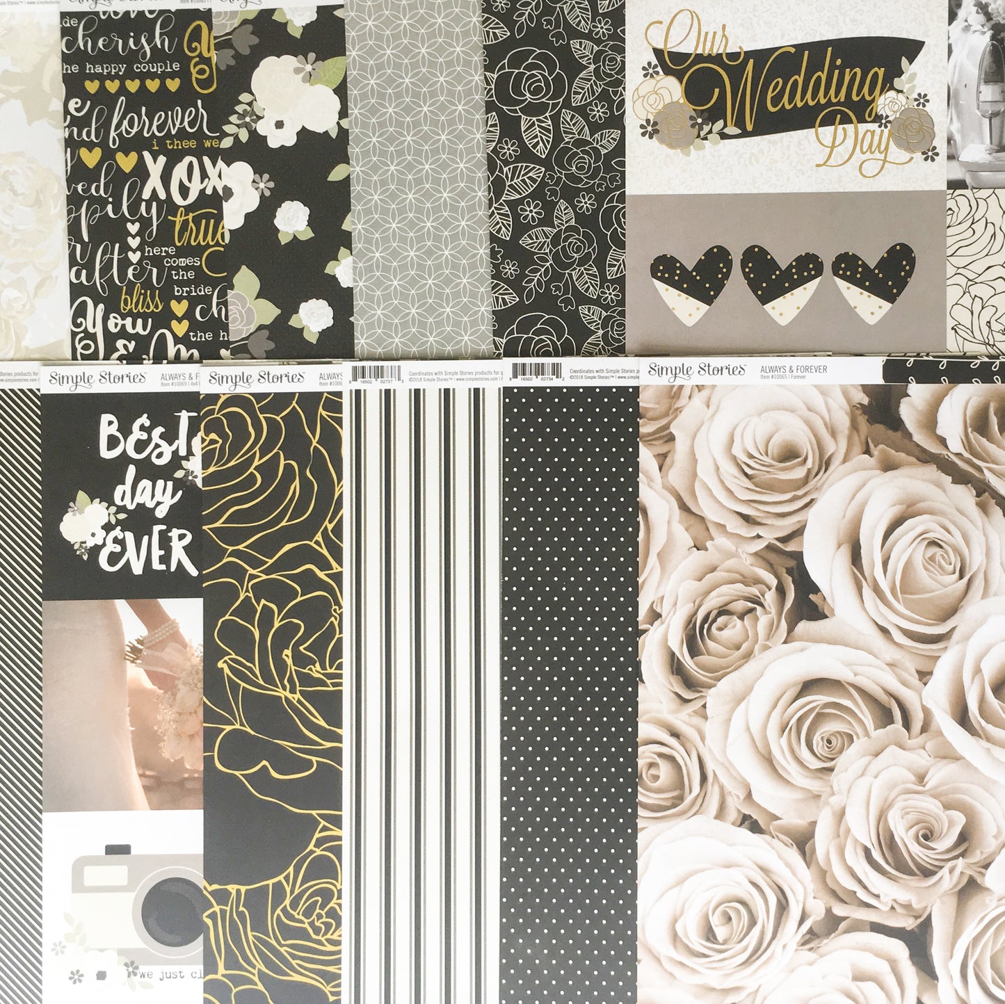 "FOREVER & EVER" SCRAPBOOK KIT