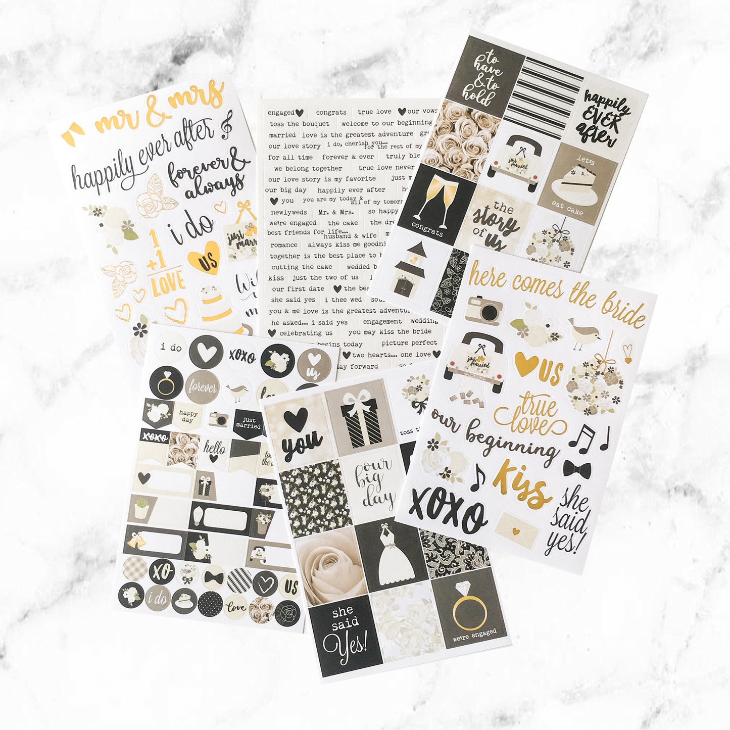 "FOREVER & EVER" SCRAPBOOK KIT
