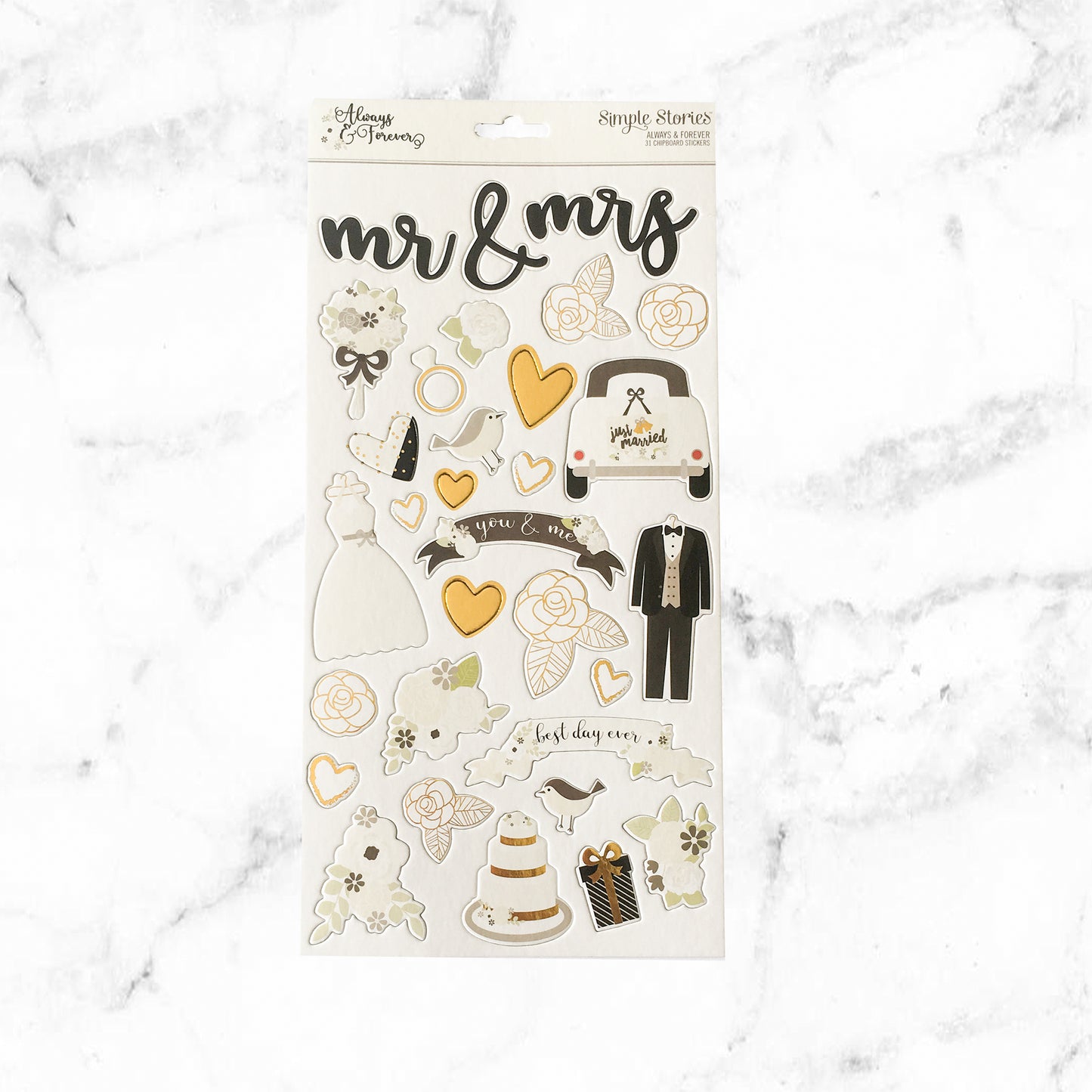 "FOREVER & EVER" SCRAPBOOK KIT