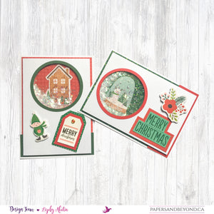 CHRISTMAS JOY - Shaker Christmas Cards