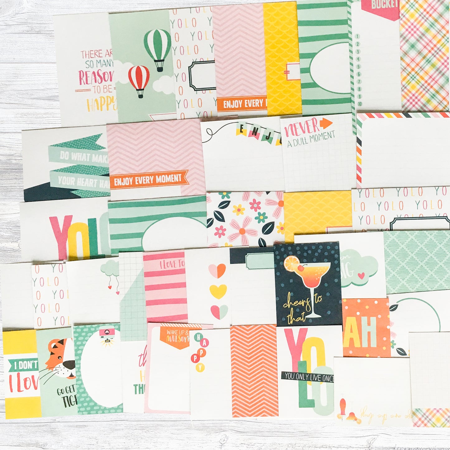 "A COLOURFUL DAY" POCKET KIT