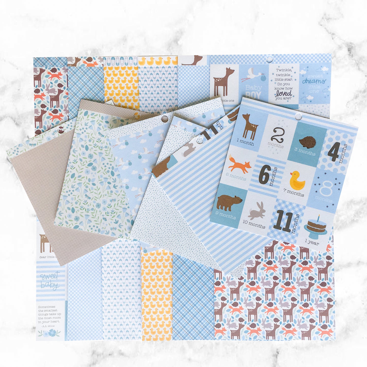 "IT'S A BOY" POCKET KIT