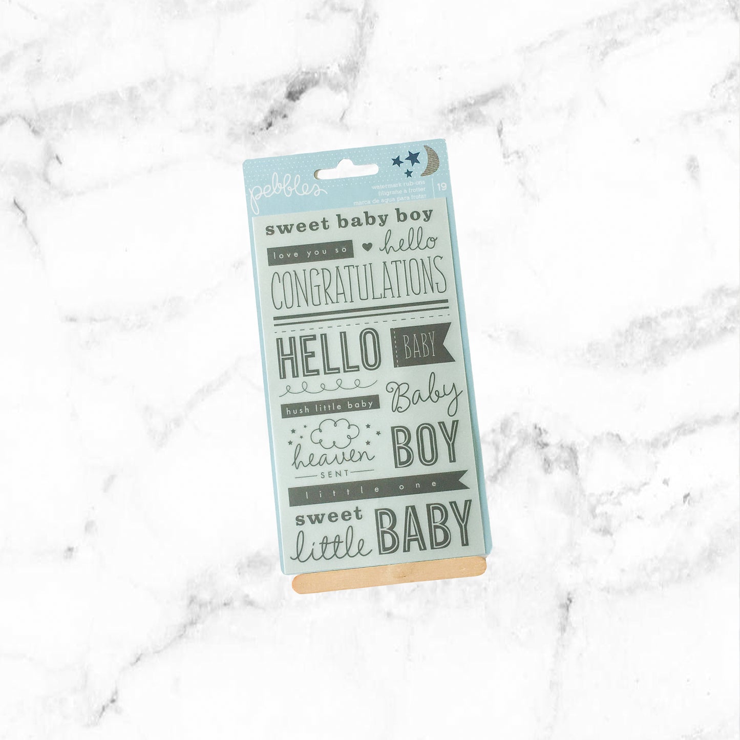 "IT'S A BOY" POCKET KIT