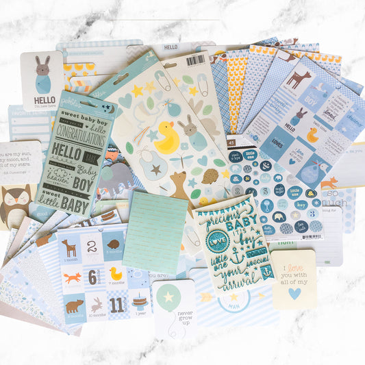 "IT'S A BOY" POCKET KIT