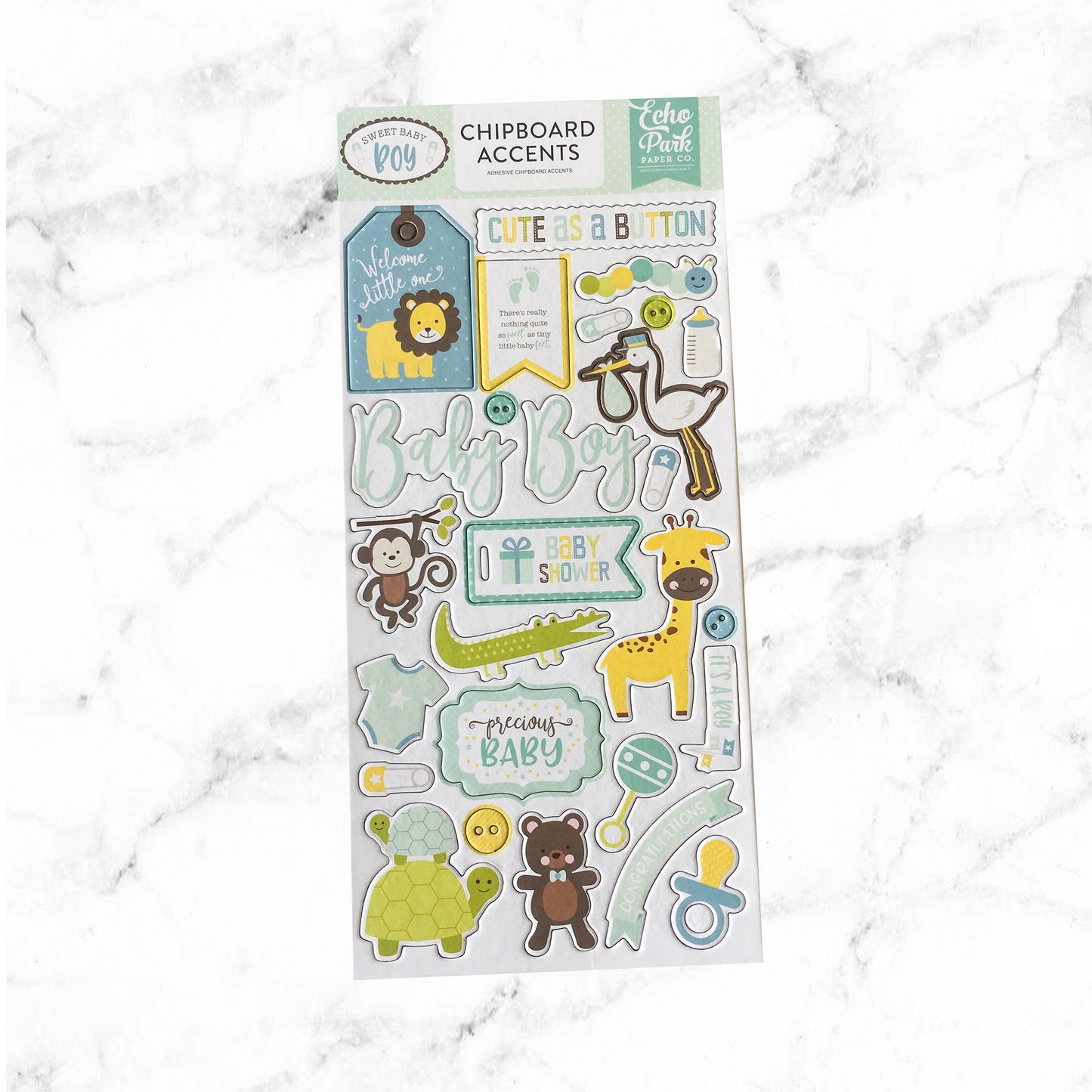 "IT'S A BOY" SCRAPBOOK KIT