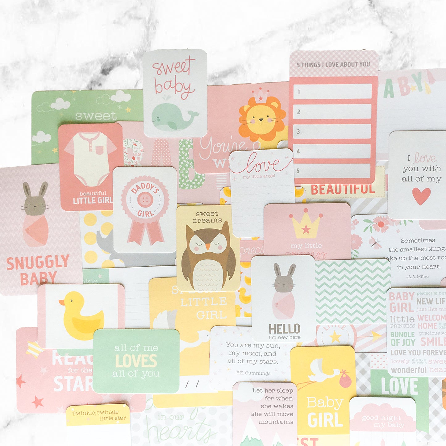 "IT'S A GIRL" POCKET KIT