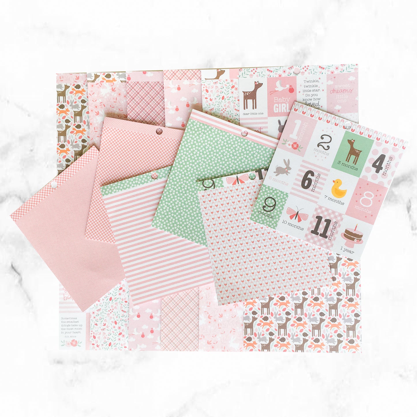 "IT'S A GIRL" POCKET KIT