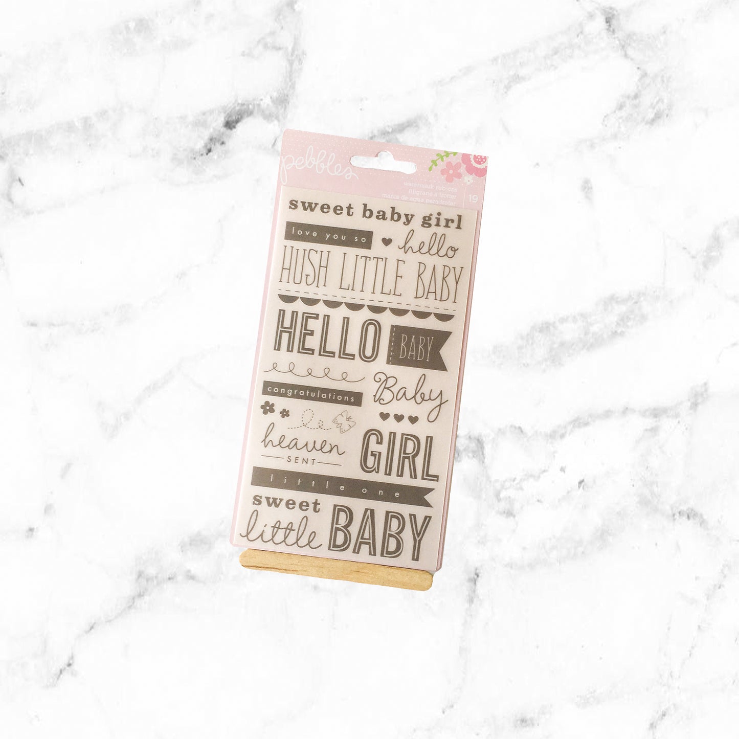 "IT'S A GIRL" POCKET KIT