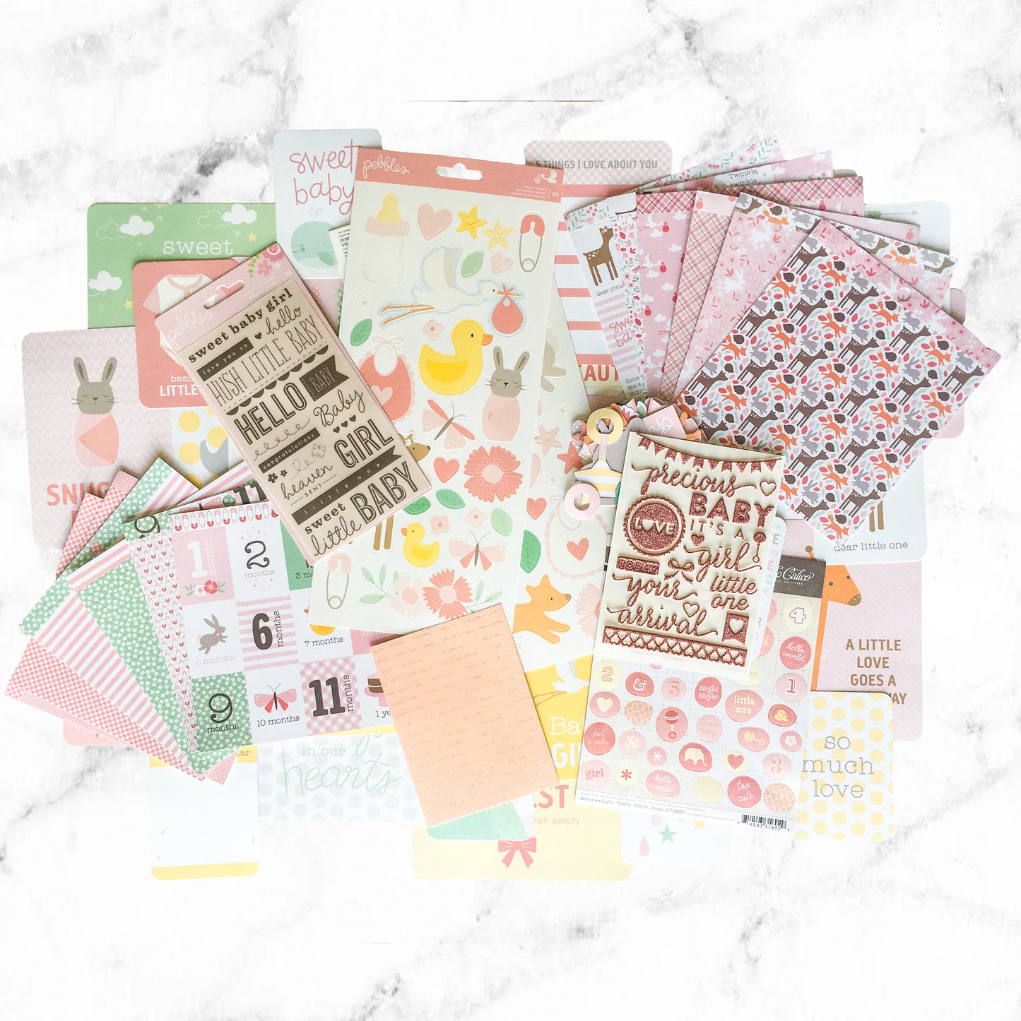 "IT'S A GIRL" POCKET KIT