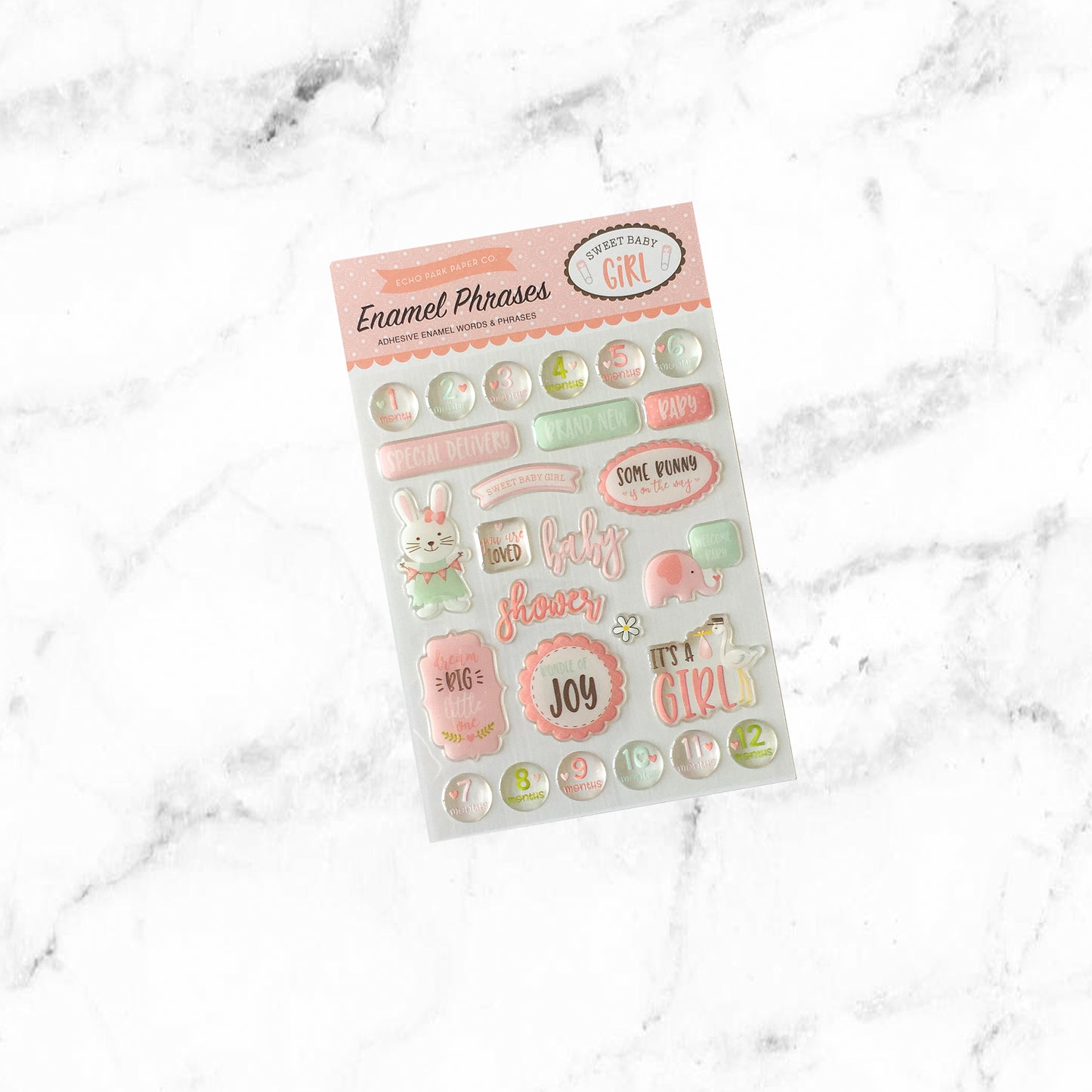 "IT'S A GIRL" SCRAPBOOK KIT