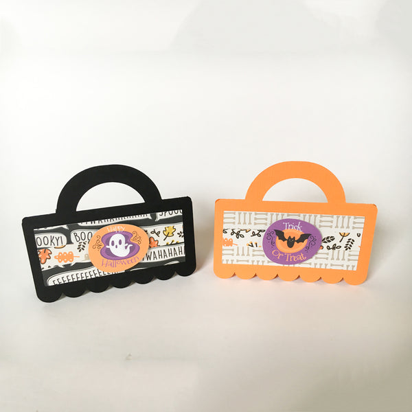 HALLOWEEN BAG TOPPERS (Set of 5) - Style A