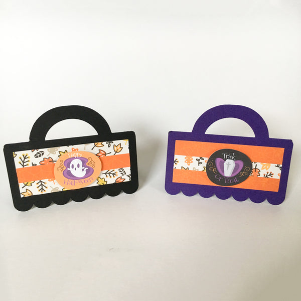 HALLOWEEN BAG TOPPERS (Set of 5) - Style B
