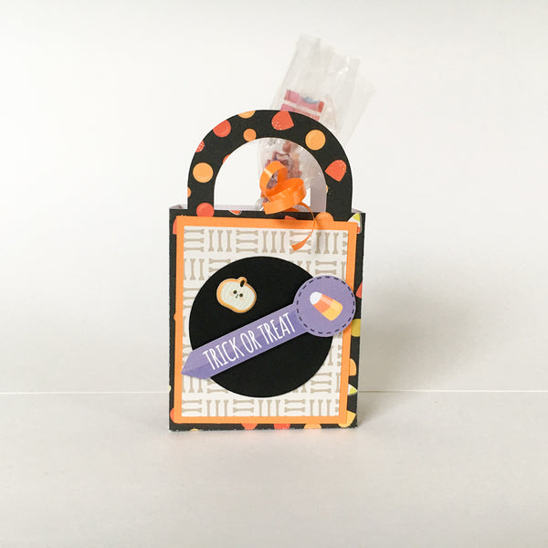 HALLOWEEN TREAT BOXES (Set of 5) - Style A