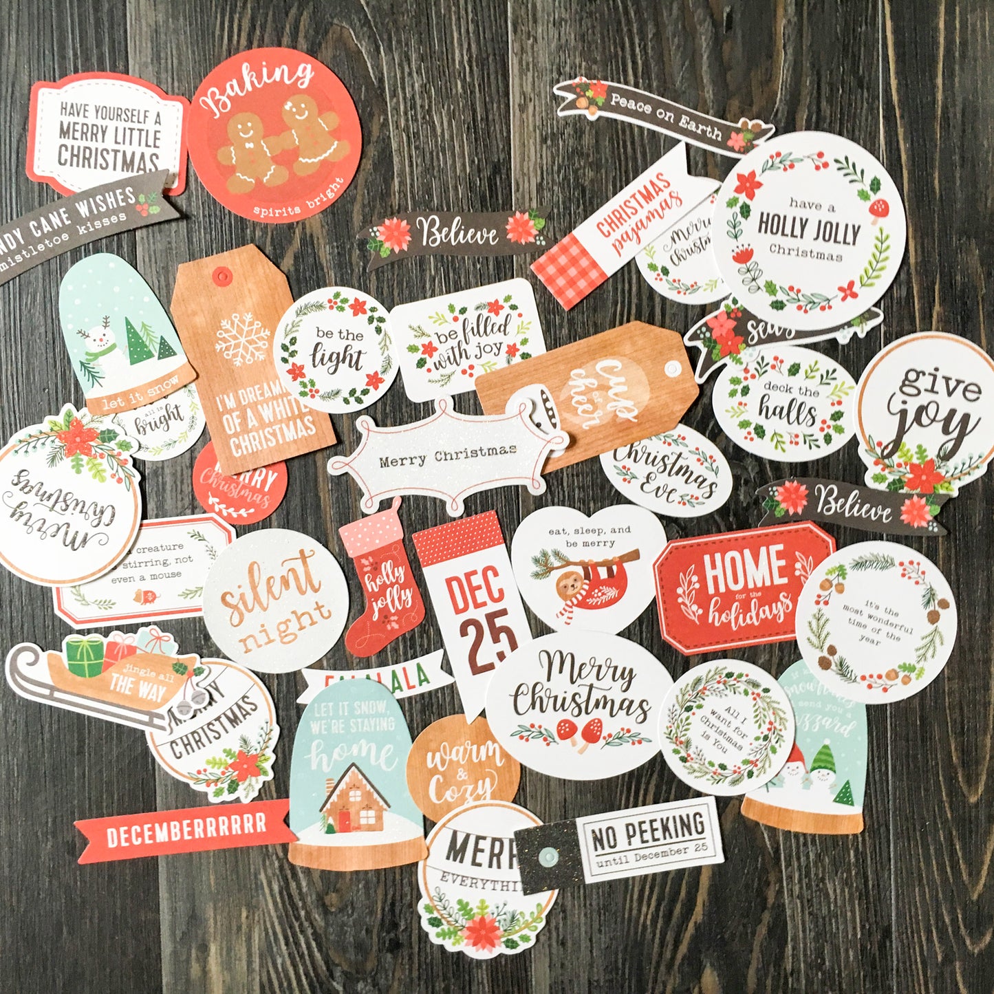 "CHRISTMAS JOY" POCKET KIT