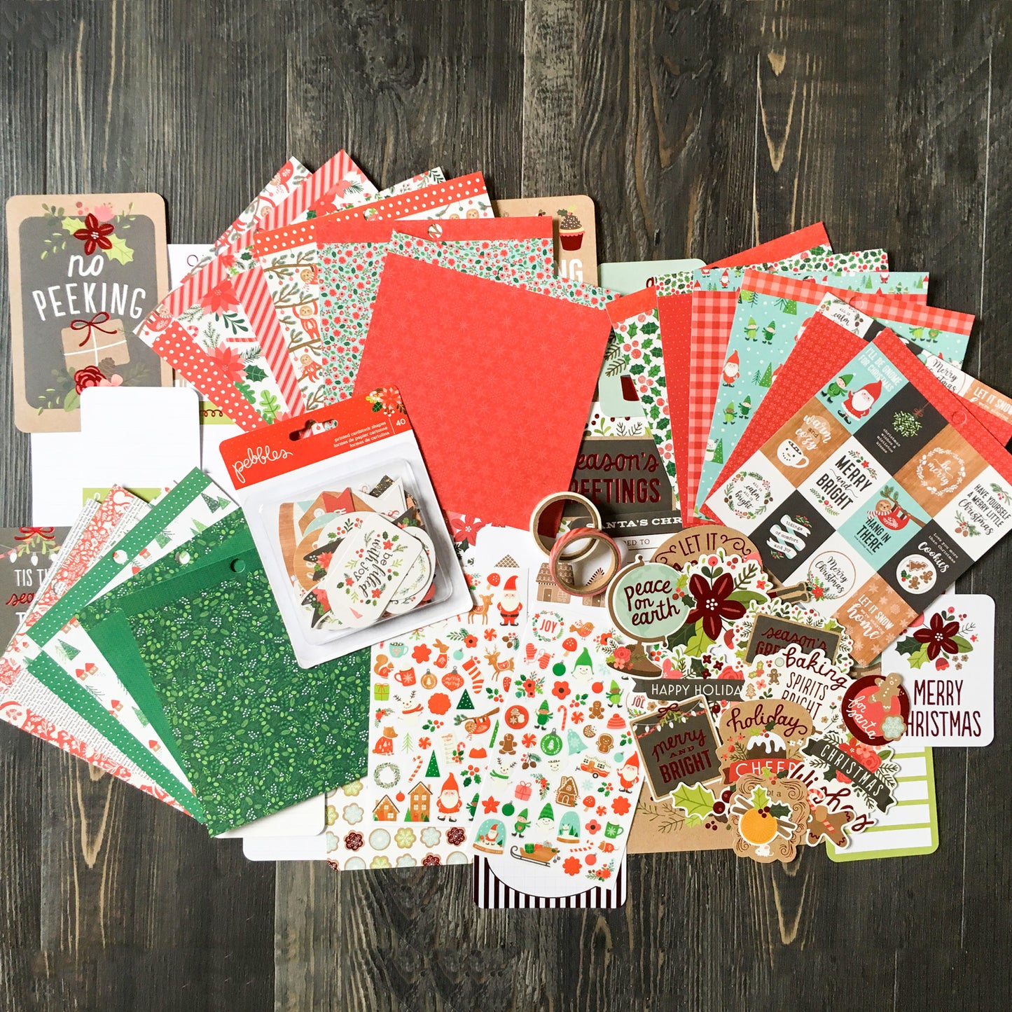"CHRISTMAS JOY" POCKET KIT