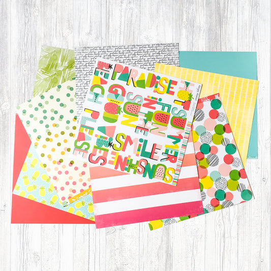 "FUN UNDER THE SUN" SCRAPBOOK KIT