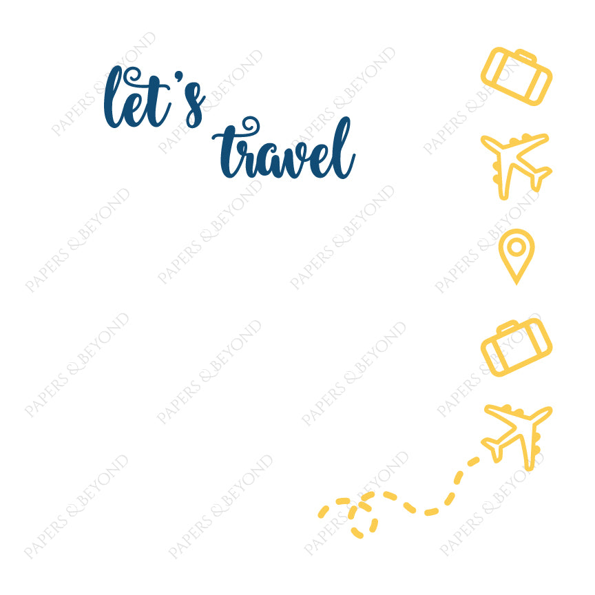 Let's Travel - Cut File