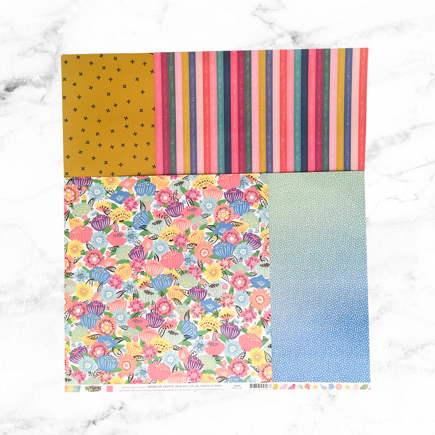 "BRIGHTEN ME UP" PATTERNED PAPER ADD-ON