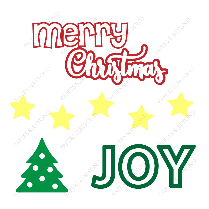 Merry Christmas - Cut File