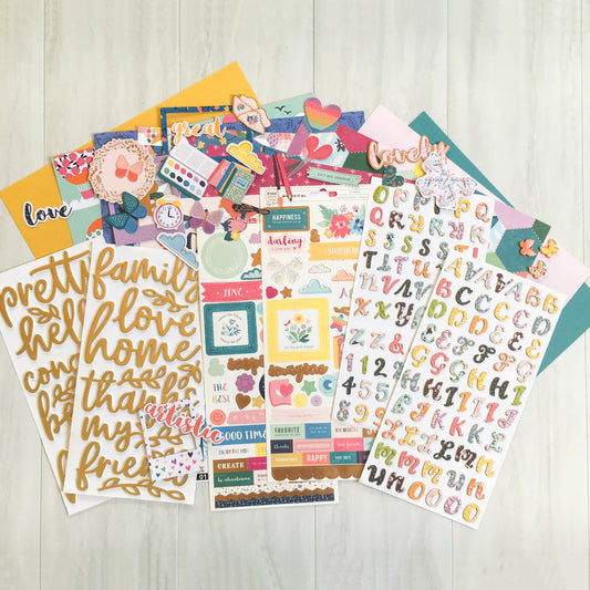 "LAUGHS & FUN" SCRAPBOOK KIT