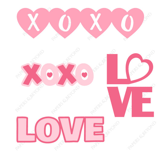 XOXO - Cut File